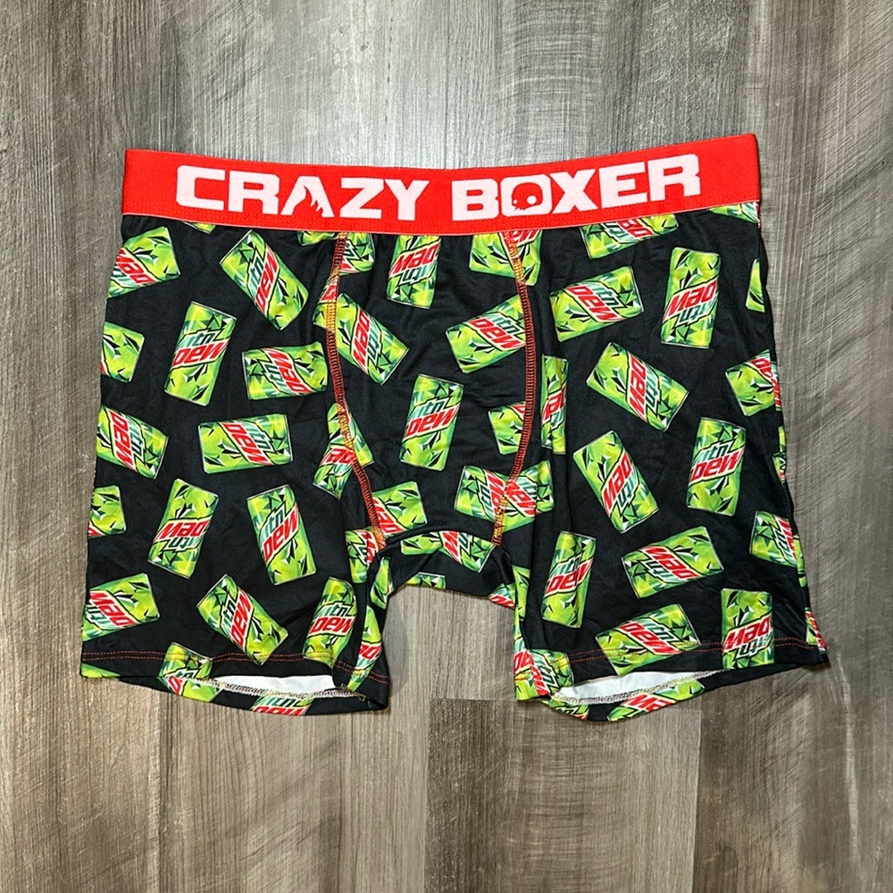 Mountain Dew Crazy Boxer Boxer Brief - XL